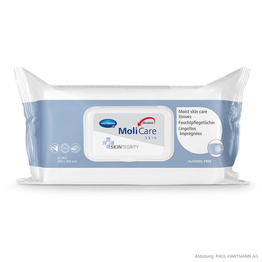 MoliCare Skin Feuchtpflegetücher (50 Stck.)