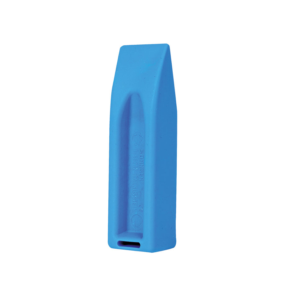 Beißschutz - Mundkeil blau, Kunststoff