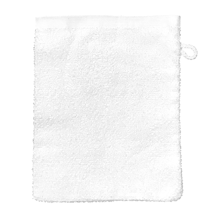 Waschhandschuh 16 x 21 cm, weiß