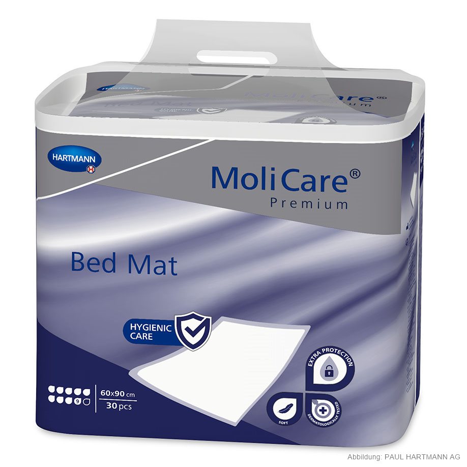 MoliCare Premium Bed Mat 9 Tropfen Krankenunterlagen 60 x 90 cm (15 Stck.)