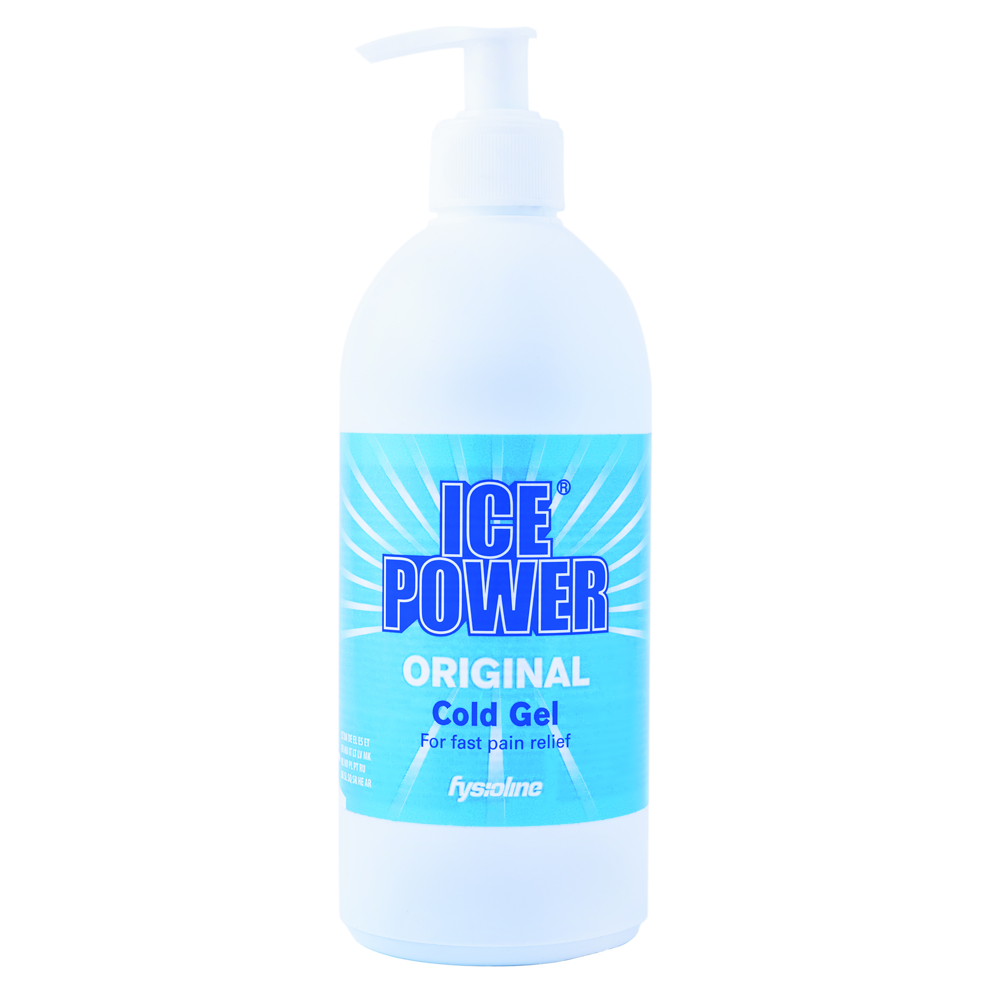Ice Power Kühlgel 400 ml Spender, schmerzlinderndes Gel