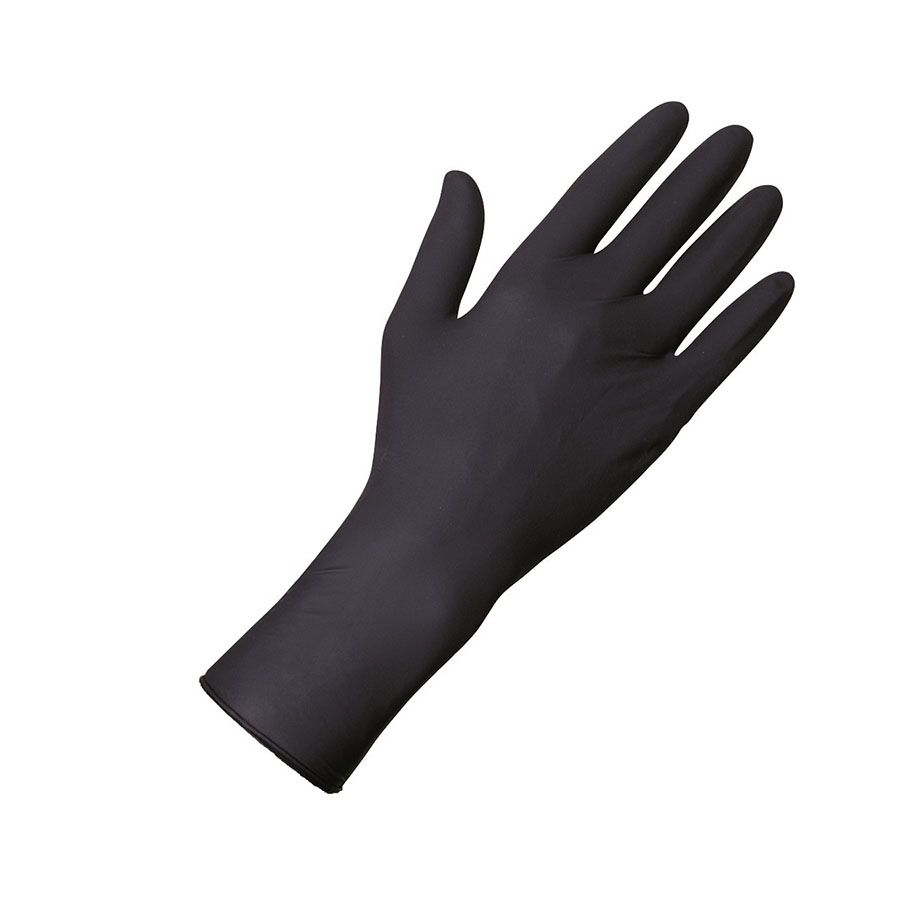 Select Black 300 U.-Handschuhe Gr. M, Latex unsteril puderfrei (100 Stck.)