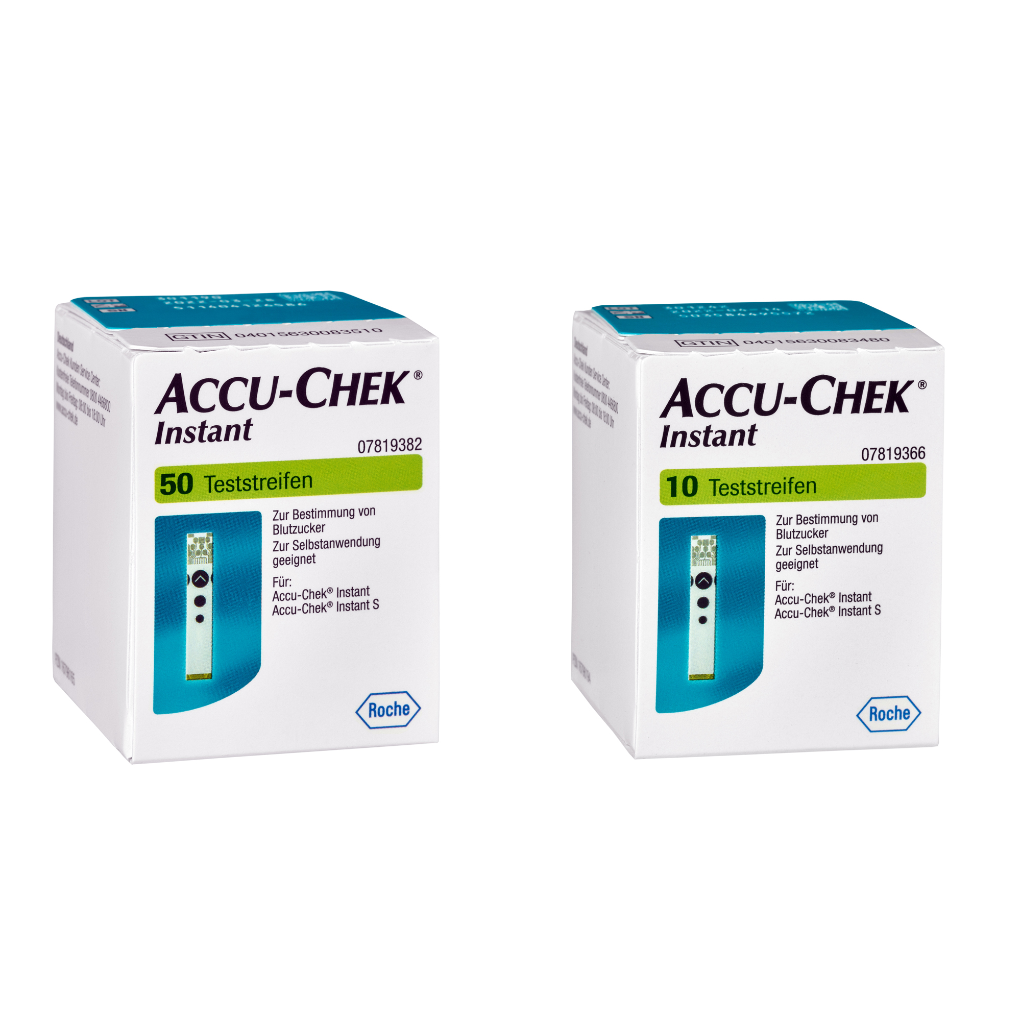 Accu Chek Instant Teststreifen für Blutzuckermessgerät
