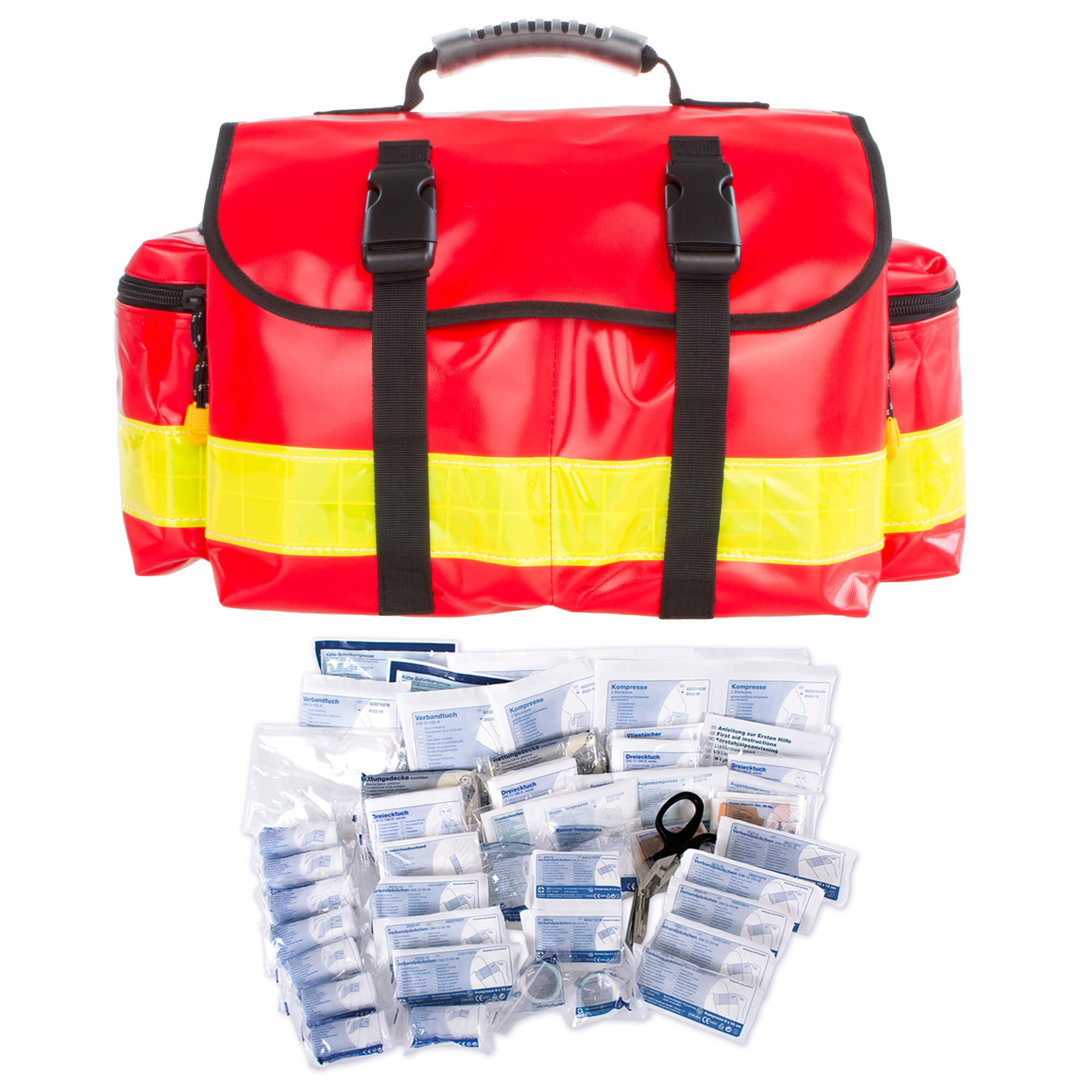 SANISMART Erste-Hilfe-Tasche Outdoor gefüllt mit DIN 13169