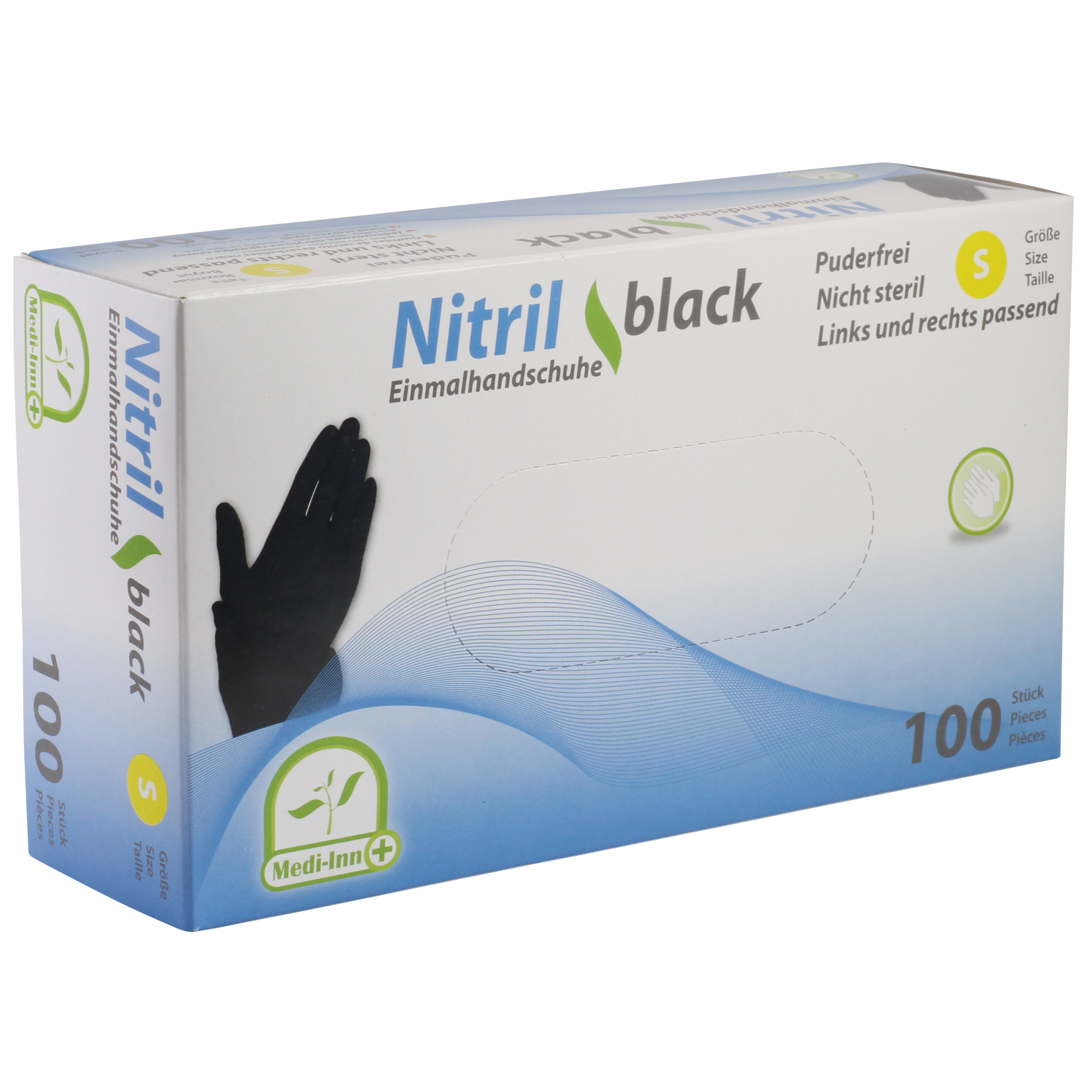 Medi-Innn Nitril Einmalhandschuhe black