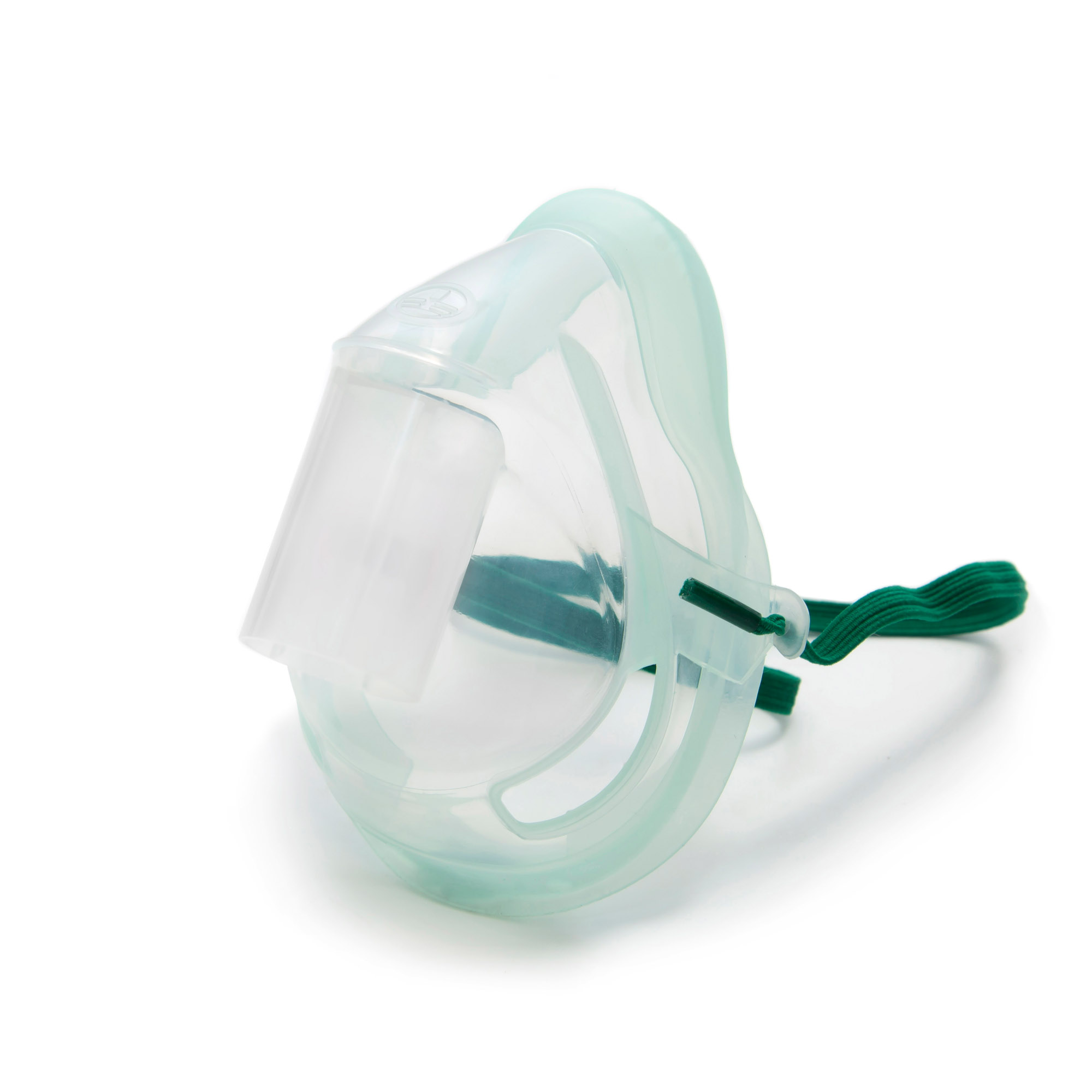 Aerosolmaske EcoLite (PVC-frei) zur Verneblertherapie mit Kopfband 