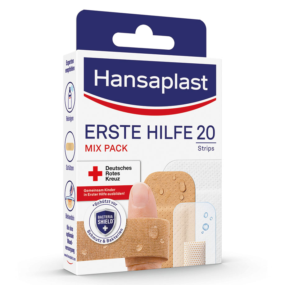 Hansaplast Erste Hilfe Pflastermix (20 Stck.)