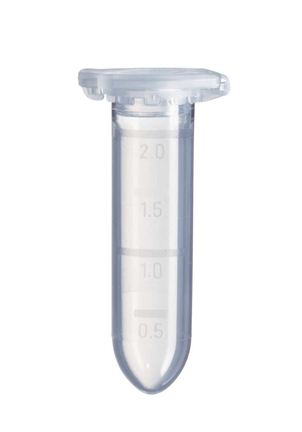 Safe-Lock Tubes PCR clean 2,0 ml farblos rund mit Deckel (1000 Stck.)