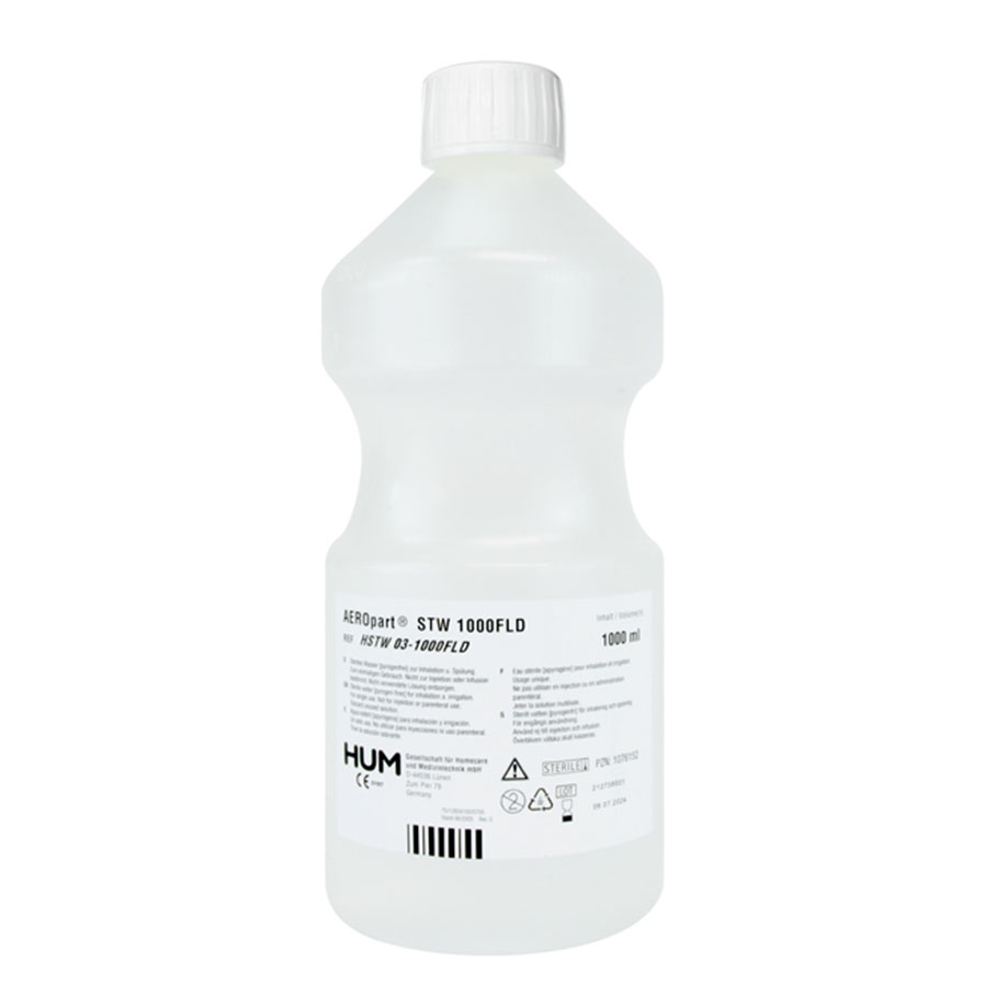 AEROpart Sterilwasser 1000 ml mit Schraubverschluss