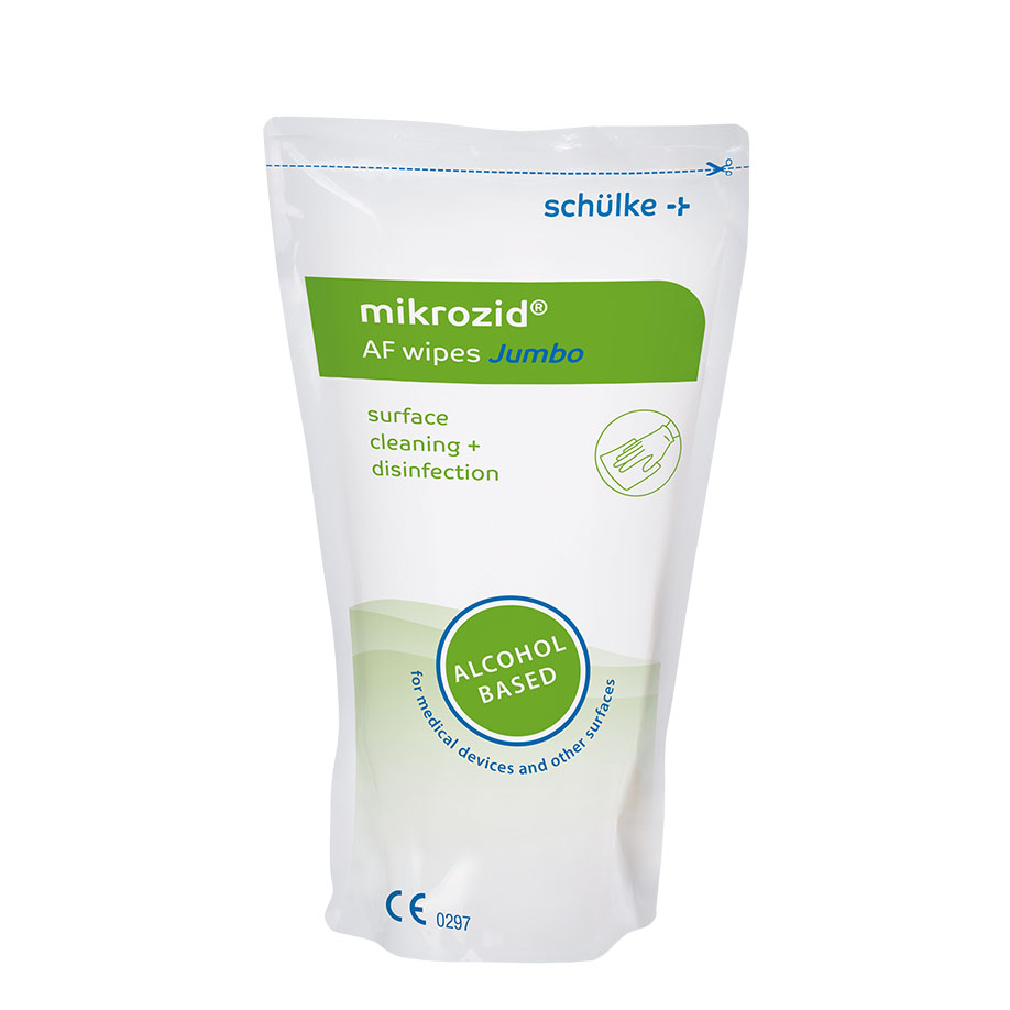 mikrozid AF wipes Jumbo (12 x 220 T.) Desinfektionstücher Nachfüllbeutel