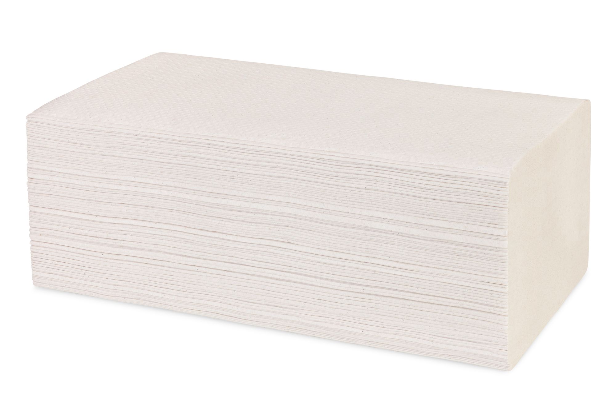 Falthandtücher, V-fold, 2-lagig, 23,0 x 21,0 cm, 3200 Blatt, Recycling
2 x 19,0 g/m², weiß 65°, 16 x 200 Bl