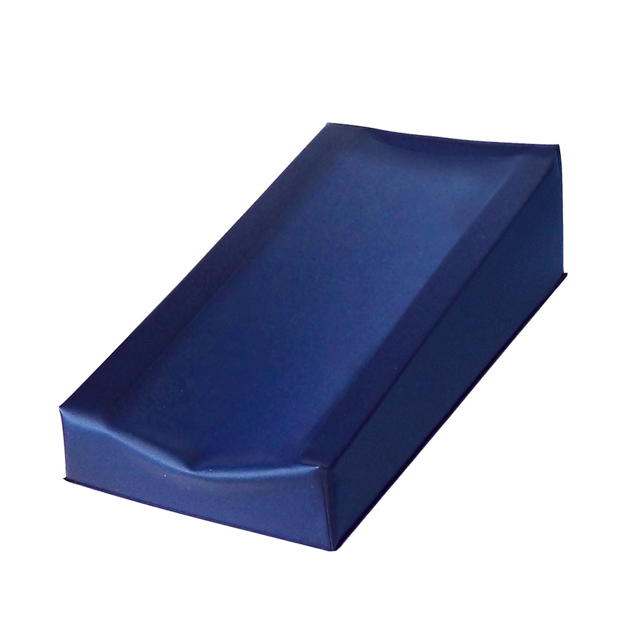 Injektionskissen 30 x 15 x 7,5/4 cm PVC-Bezug dunkelblau
