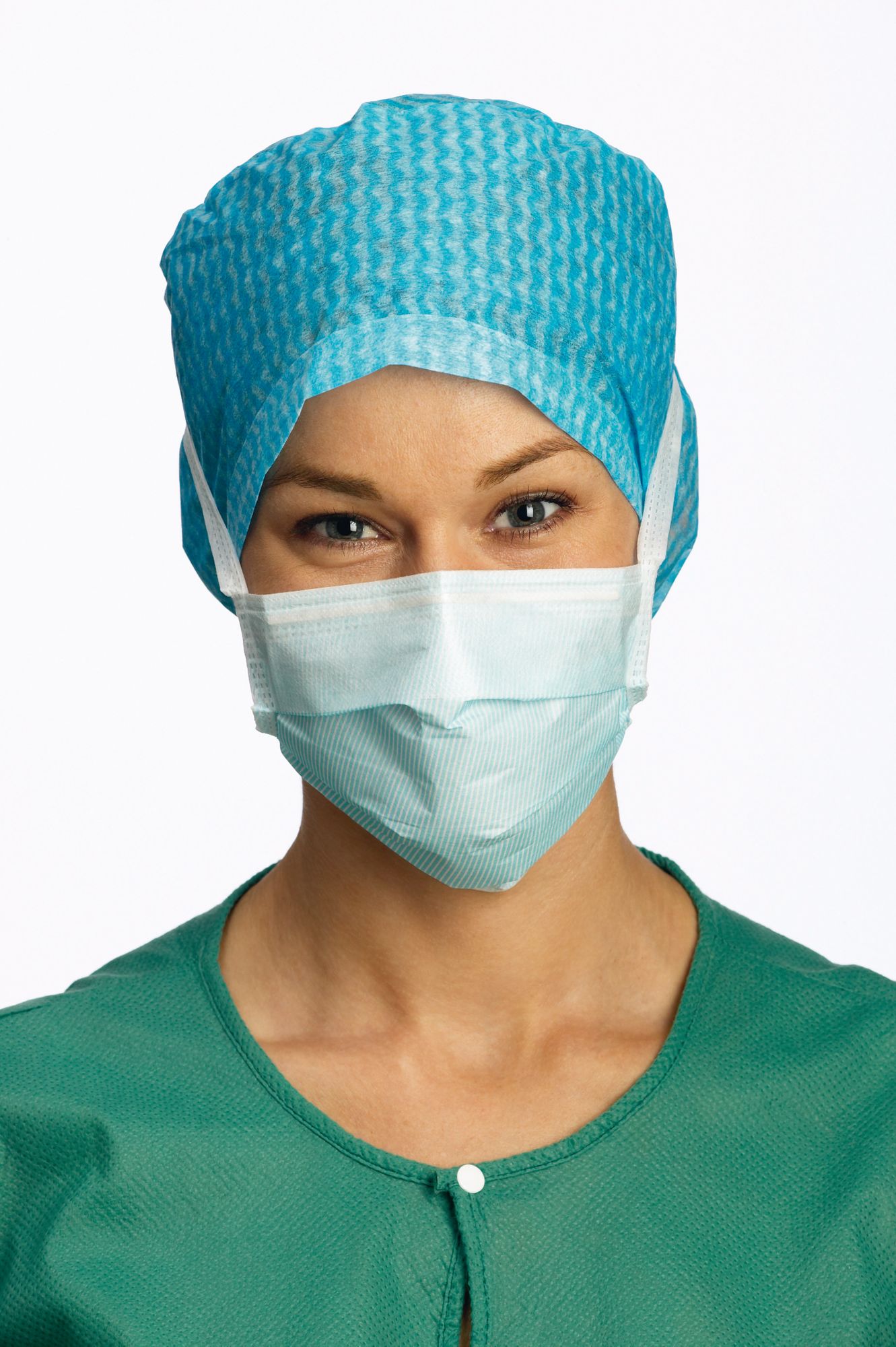 Barrier Surgine II OP-Maske Anti-Fog, hypoallergen, blau (60 Stck.)