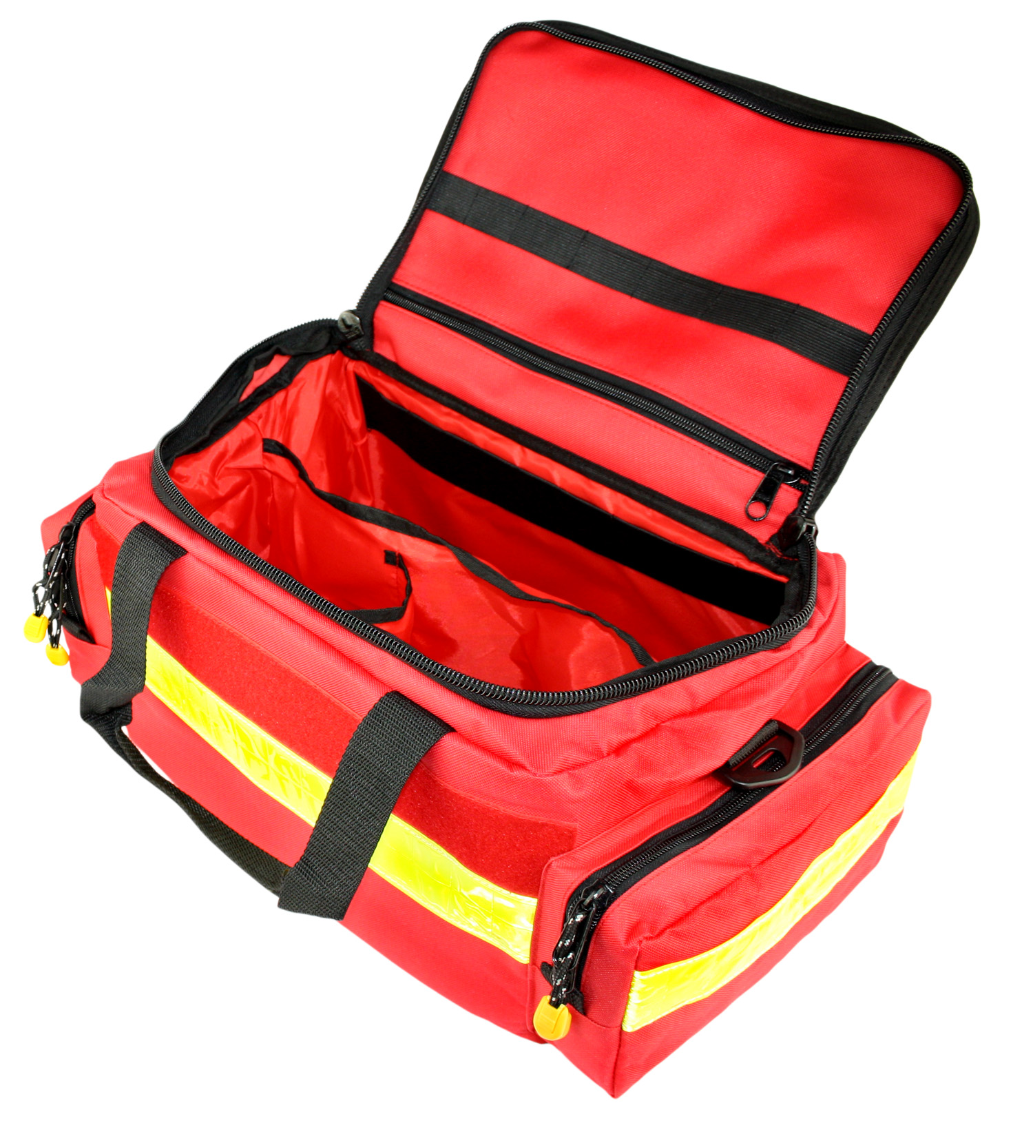 GRAMM medical Notfalltasche nach DIN 13157, rot 1 Tasche mit Füllung nach  DIN 13157