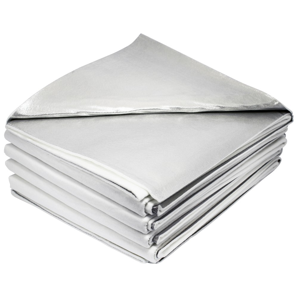 NOBALINE Betttuch aluminiumbeschichtet 80 x 250 cm