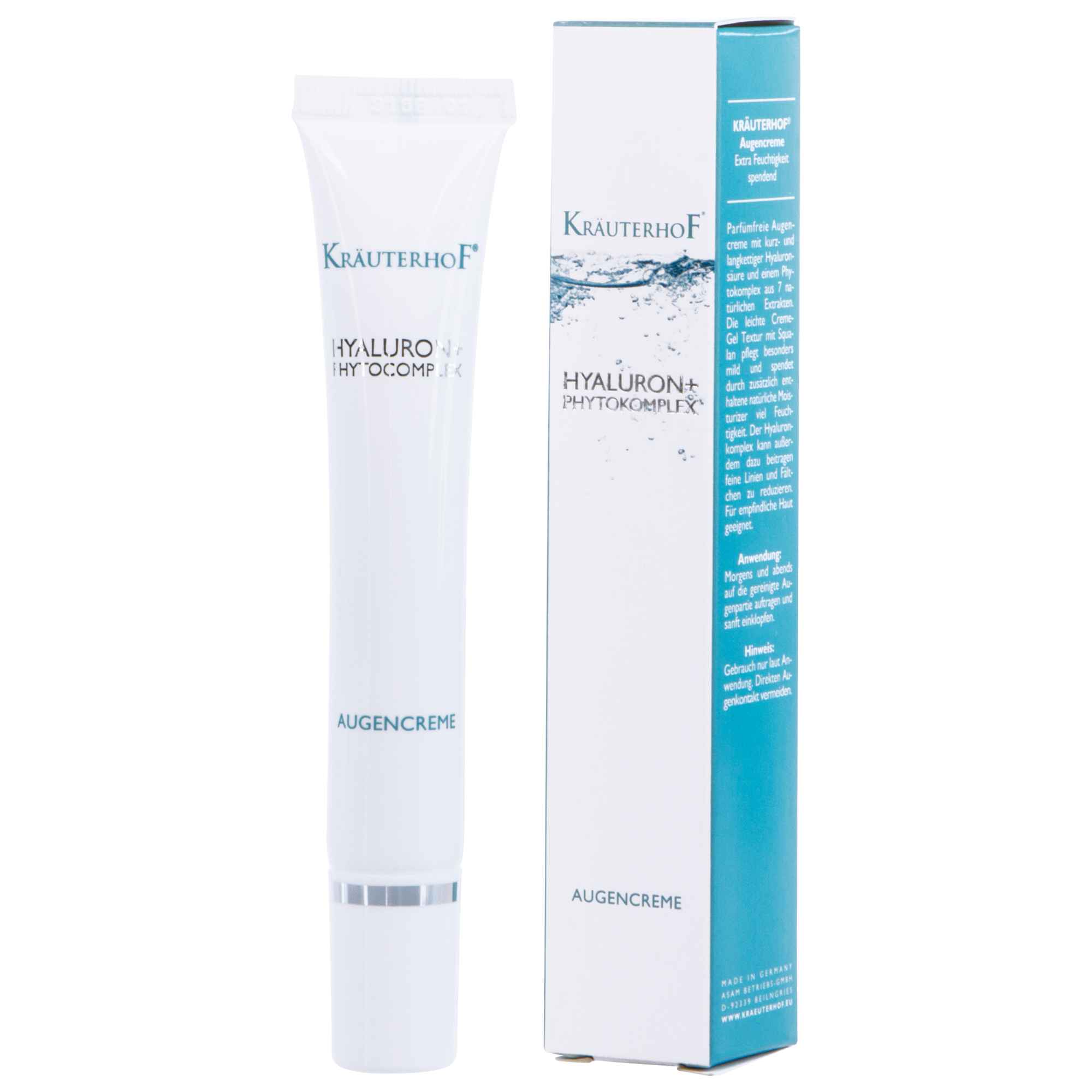 Kräuterhof® Face HYALURON+ PHYTOCOMPLEX Augencreme 20 ml