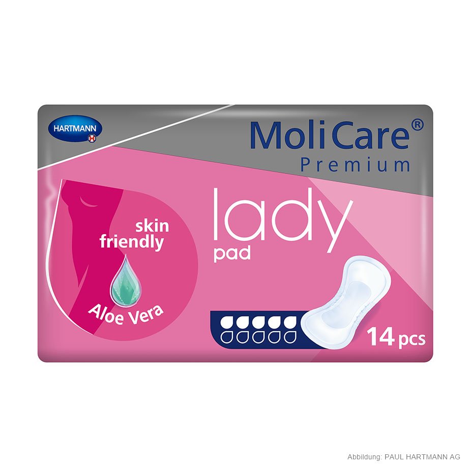MoliCare Premium lady pad 5 Tropfen Inkontinenzeinlagen (14 Stck.)