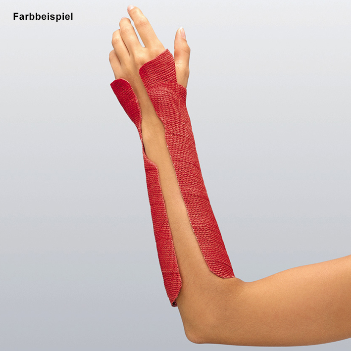 Delta-Cast Conformable Stützverband, 3,6 m x 7,5 cm, rot (10 Stck.)