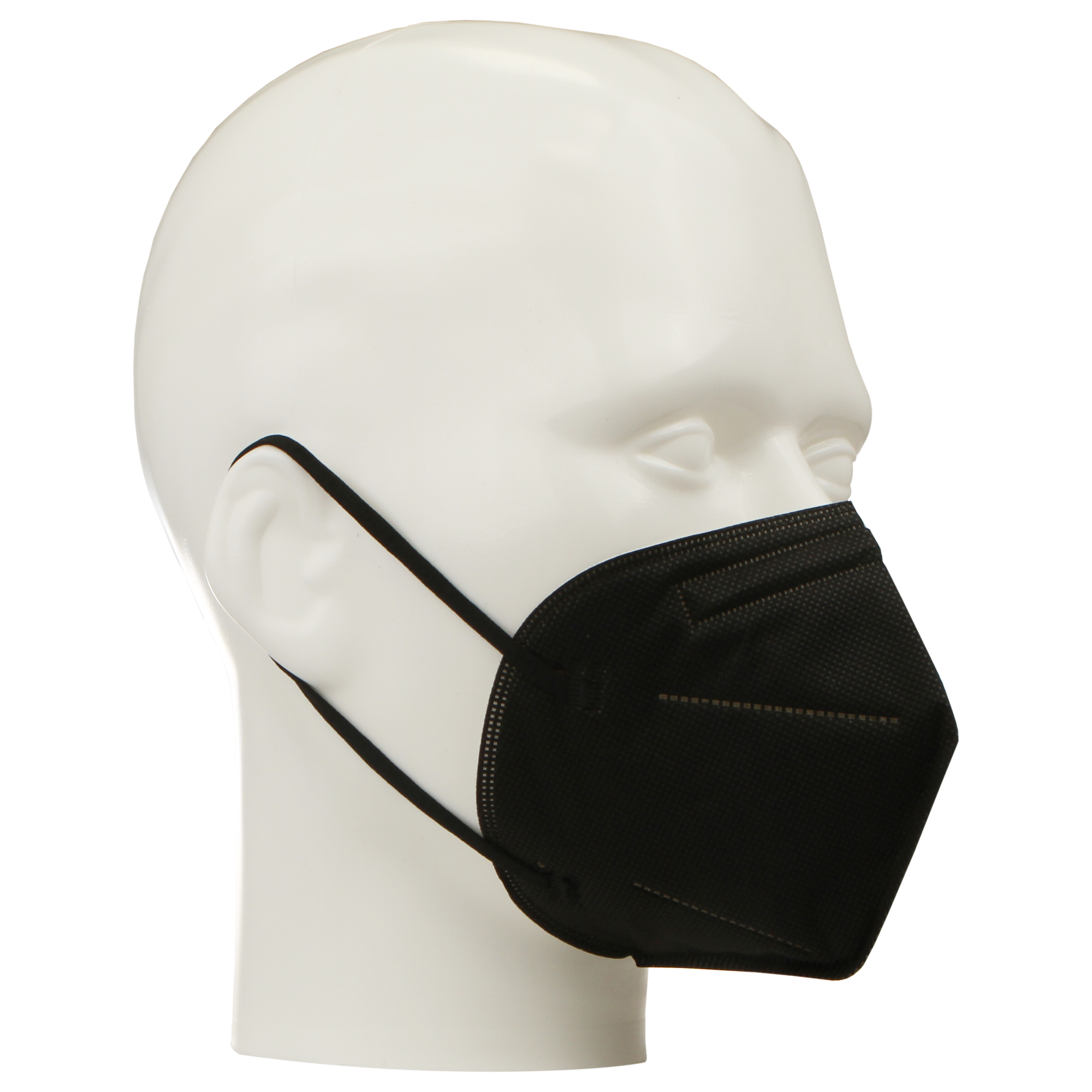 FFP2 Maske VIRSHIELDS Atemschutzmaske in Schwarz und Weiß 10 Stück