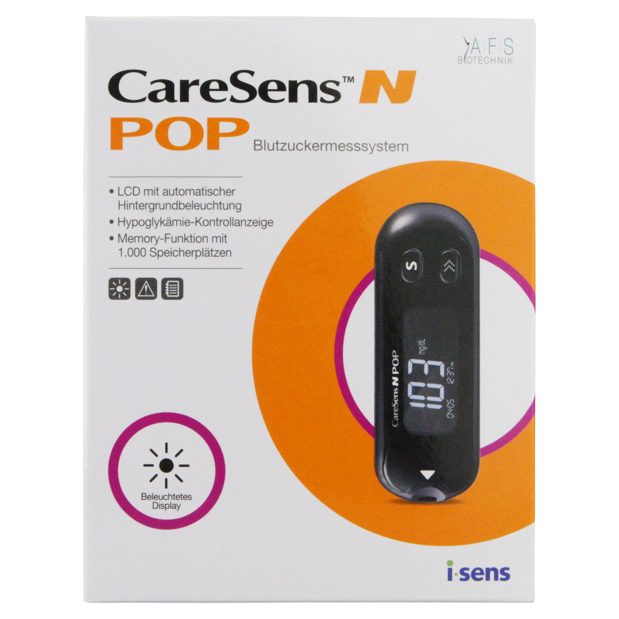 CareSens N POP Blutzuckermessgerät