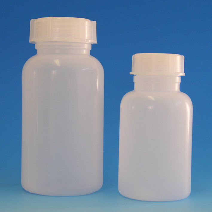 Weithalsflasche PE-LD 500 ml mit Schraubverschluss