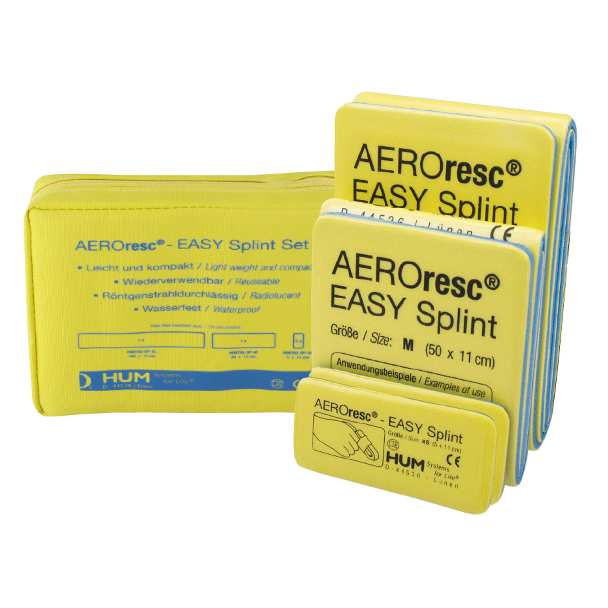 AEROresc® EASY Splint Set Gelb