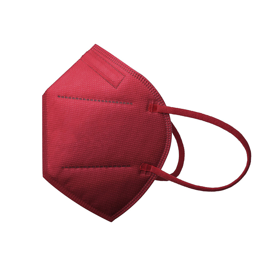 Atemschutzmasken FFP2, latexfrei, red ruby (10 Stck.)