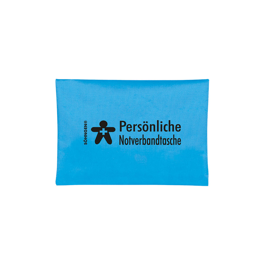 Persönliche Notverbandtasche, blau