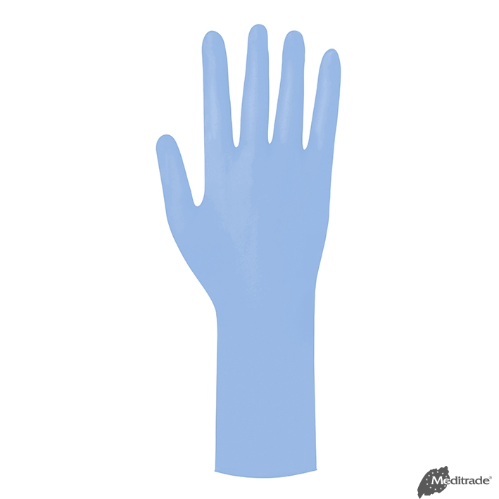 Nitril 3000 Blue X-Long U.-Handschuhe PF latexfrei, unsteril, Gr. M (100 Stck.)