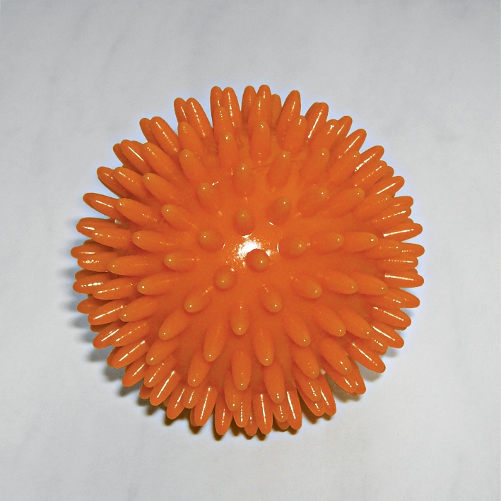 Igel-Massage-Handball orange Ø 6 cm
