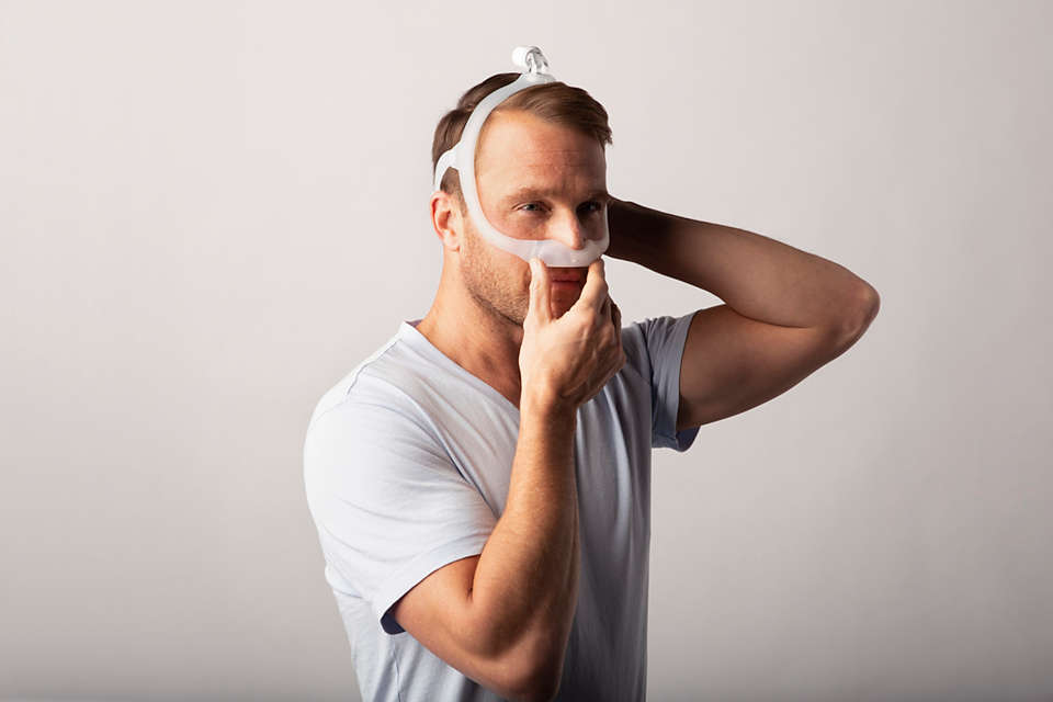 Philips DreamWear Nasenmaske Fitpack mit 4 Maskenkissen
