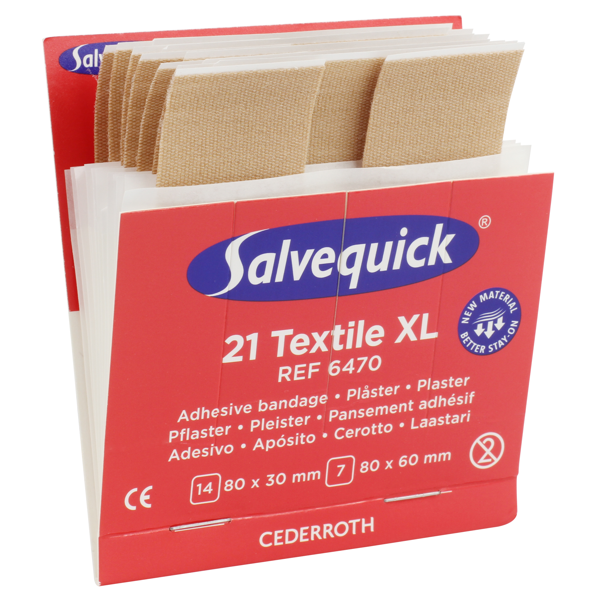 SALVEQUICK® Nachfüllpack 6470 elastisch 21 Stück
