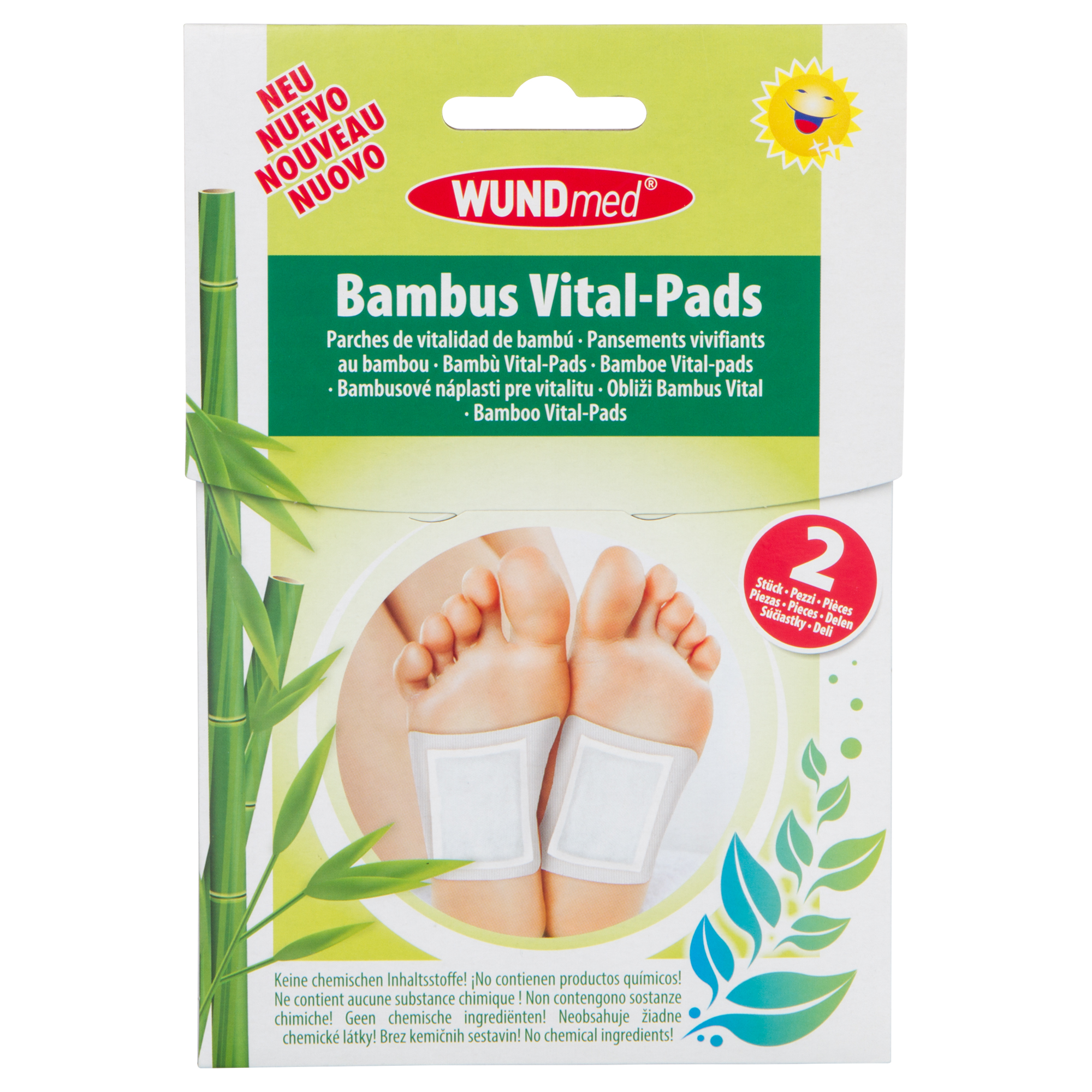 WUNDmed Bambus Vital-Pads 50 x 2er-Packung