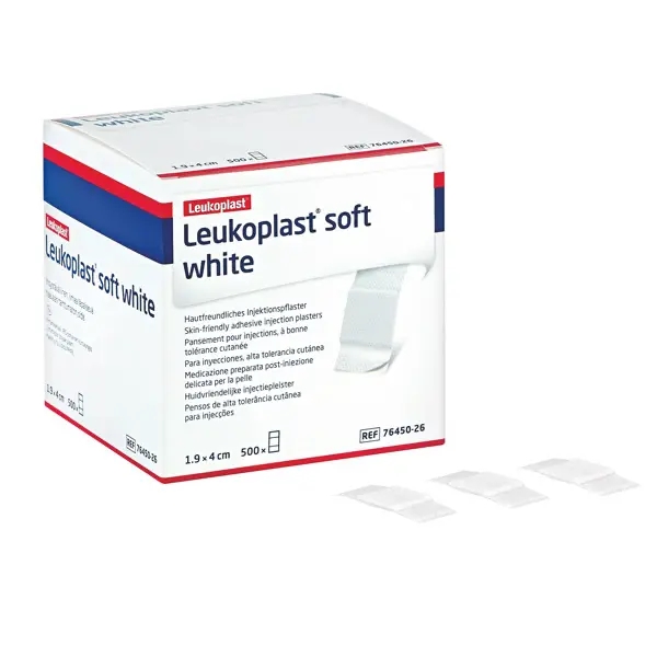 Pack. *Leukoplast soft white* 19 x 40mm, Pack: 500 Stück