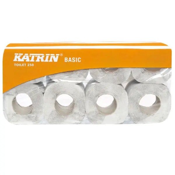 SACK *Katrin Basic Toilettenpapier* natur, Pack: 8 x 8 Rollen