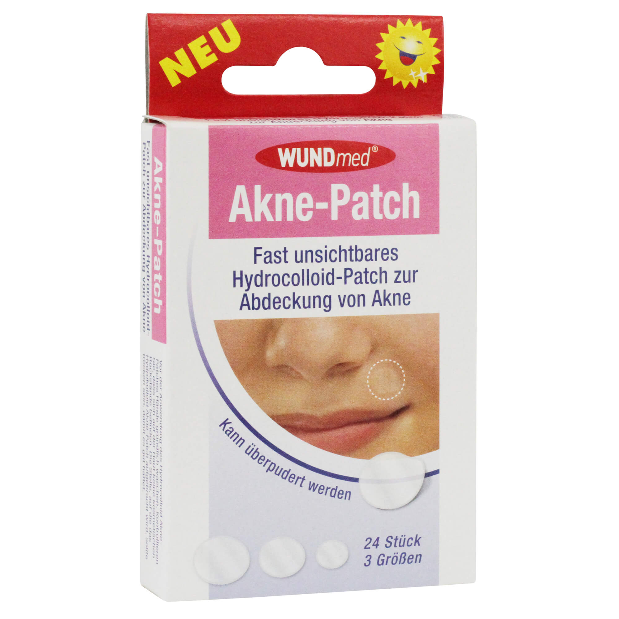 WUNDmed® Akne-Patch 24 Stück/Packung