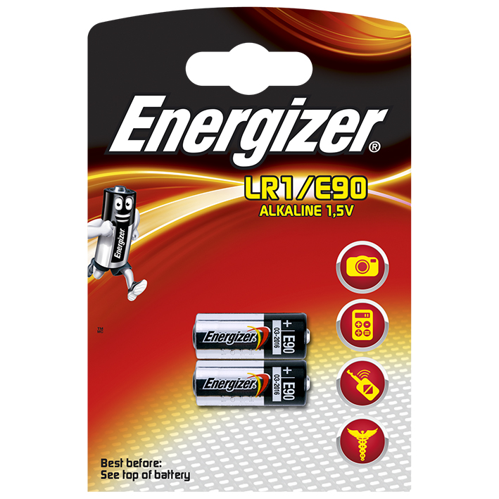Energizer Spezialbatterie E90, Typ LR1 1,5 V (2er-Pack) #E300803302#