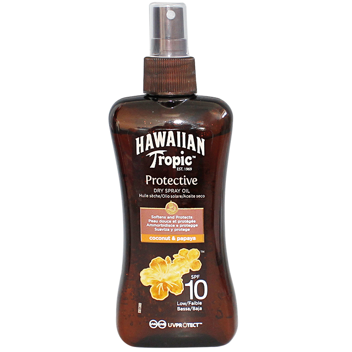 Hawaiian Tropic Protective Dry Spray Oil 200 ml LSF 10 #Y301017803#
