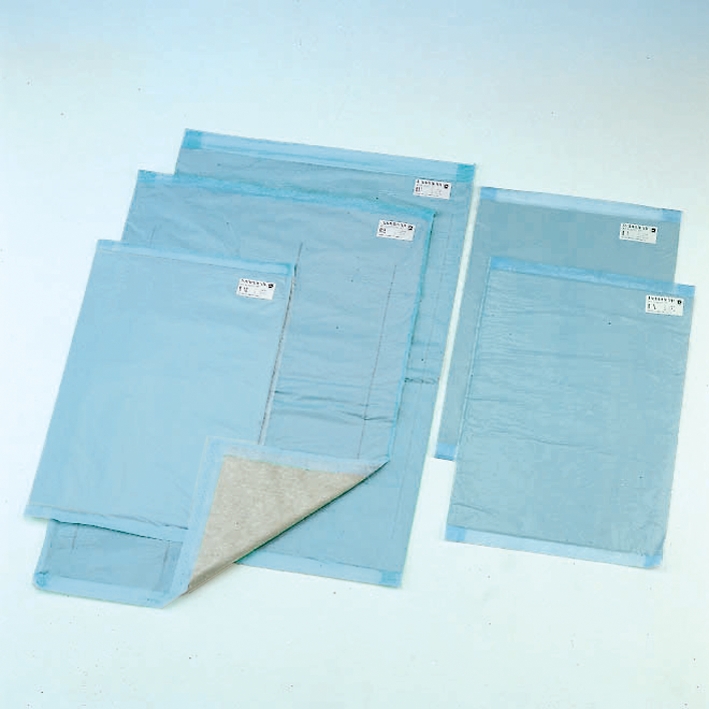 Krankenunterlagen ratiomed 60 x 60 cm 90 g, 10-lagig, blau (100 Stck.)