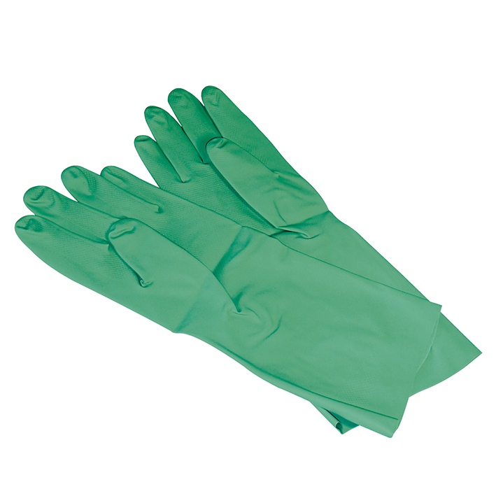 Chemikalienschutzhandschuhe Nitril Gr. M/8, grün