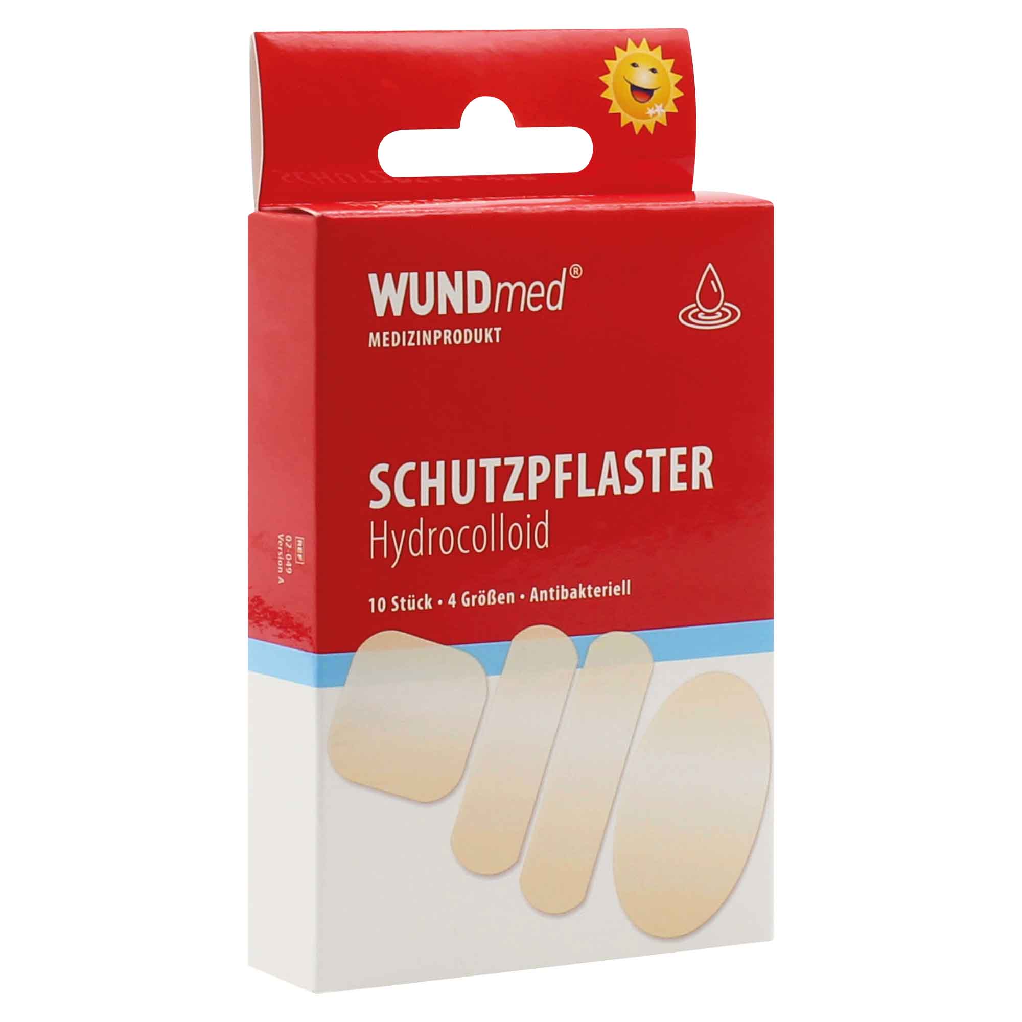 WUNDmed® Wundpflaster Hydrocolloid 10 Stück/Packung
