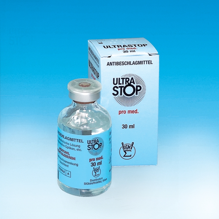 Ultra-Stop steril 30 ml Durchstichflasche, Antibeschlagmittel