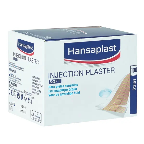 Pck.*Hansaplast Soft Injektionspflaster* Pack: 100 Stück
