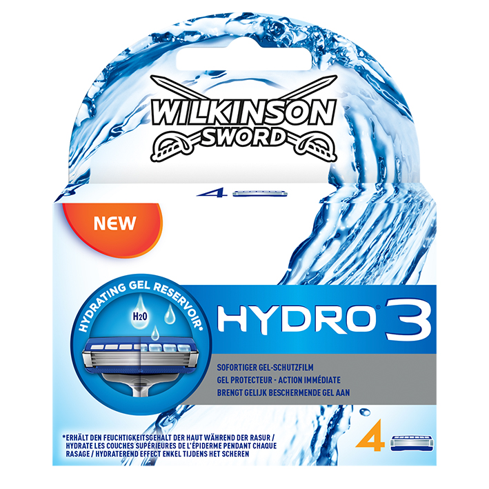 Ersatzklingen Typ 200 für Wilkinson Hydro 3 (4 Stck.) #7004020E#