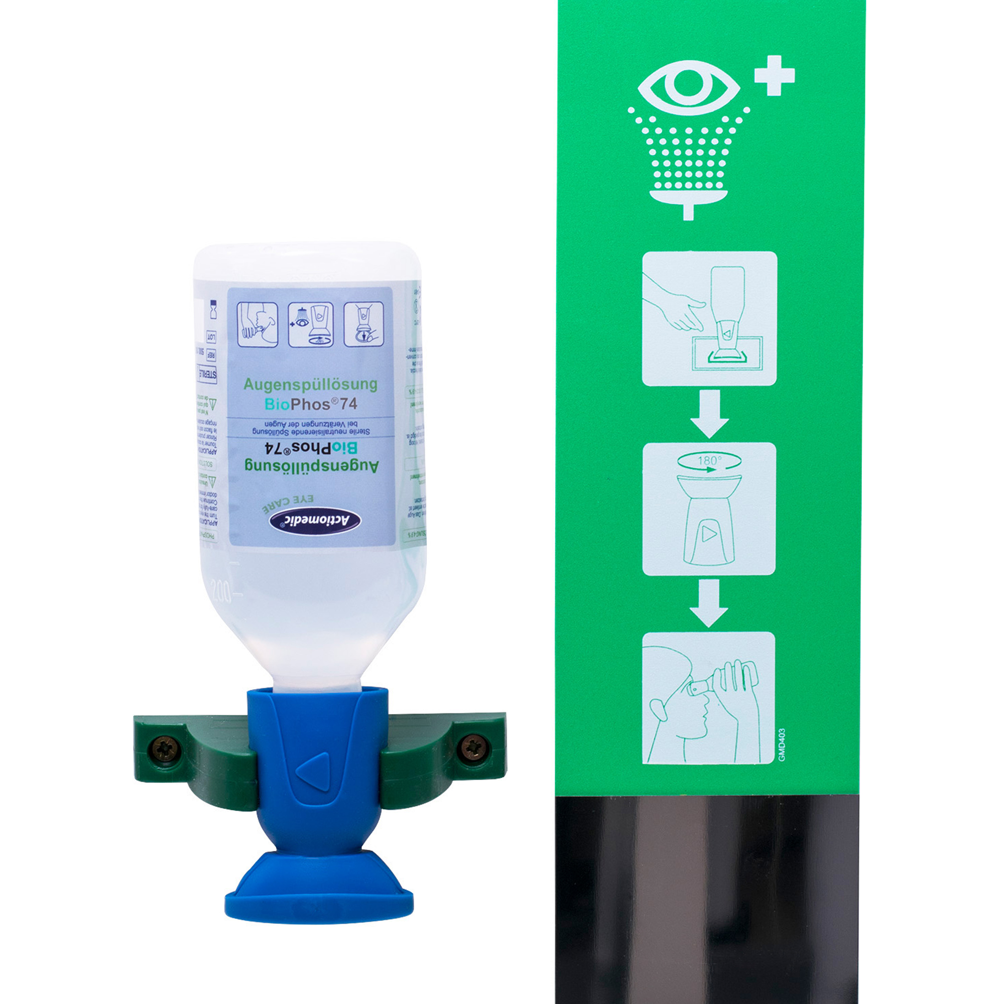 Actiomedic EYE CARE Augenspülstation Single II BioPhos74 250 ml