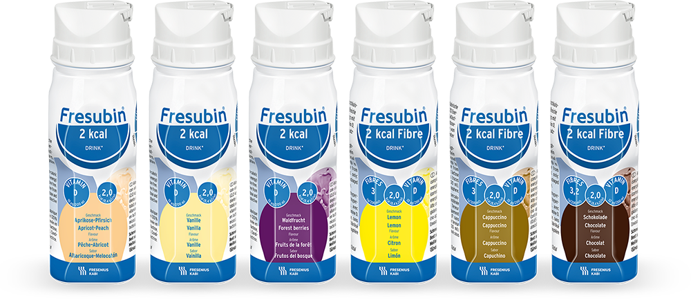 Fresubin 2 kcal fibre Drink Trinknahrung Mischkarton (6 x 4 x 200 ml) #792961S#