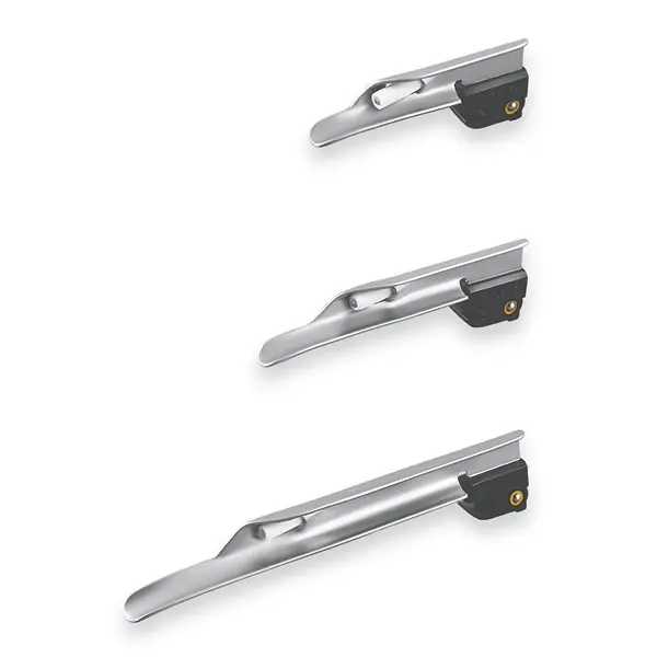 RESQ-Blade Steel Blade ECO LED Edelstahl Einweg-Warmlichtspatel Macintosh/Miller