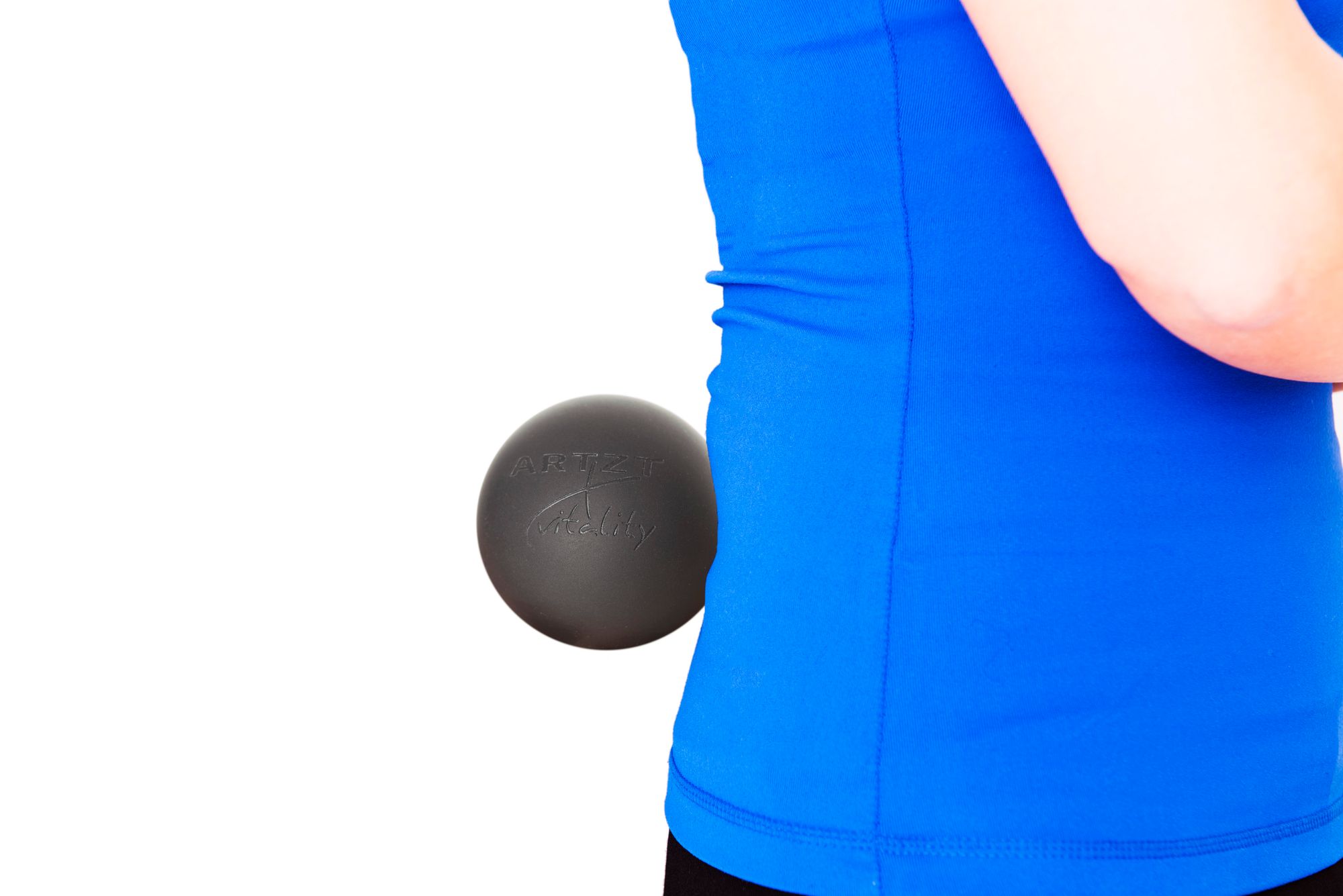 ARTZT vitality Triggerpunkt-Massageball Ø 6 cm, schwarz