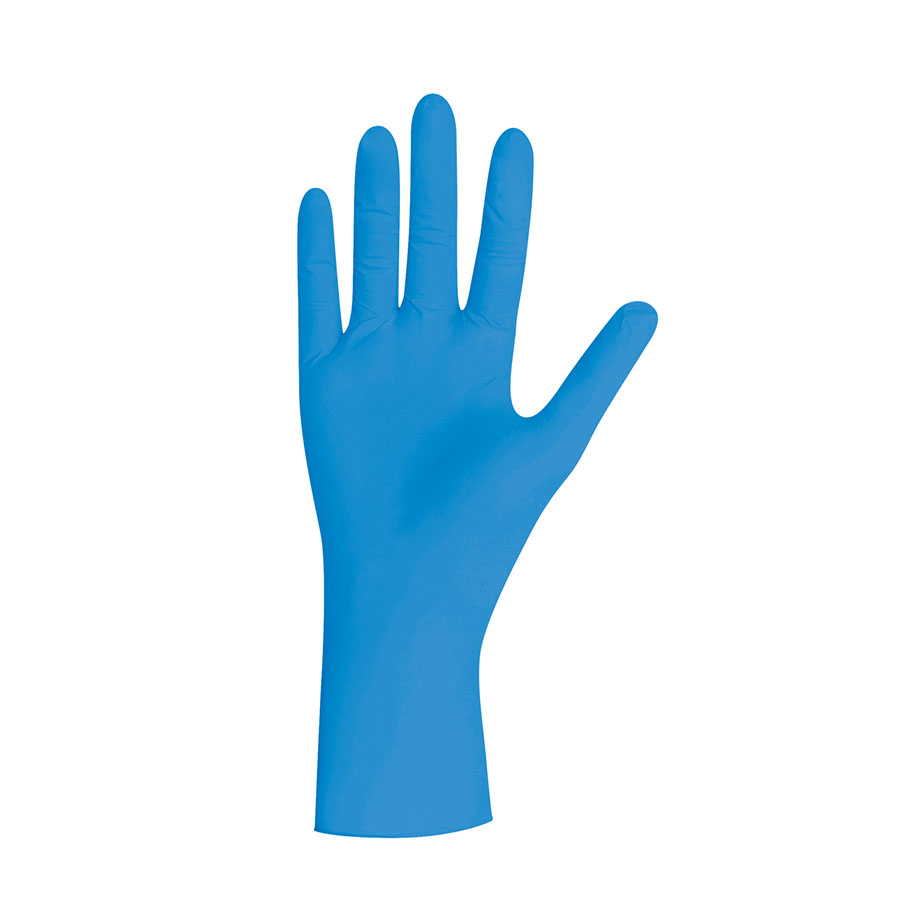 Blue Pearl Nitril U.-Handschuhe Gr. L unsteril puderfrei blau (100 Stck.)