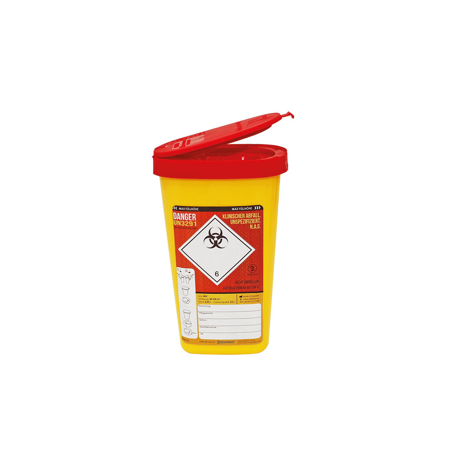 Kanülenabwurfbehälter ratiomed Safe-Box 0,25 Ltr.